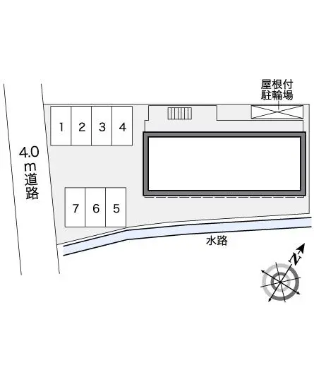 ★手数料０円★和泉市王子町 月極駐車場